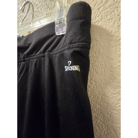 Spalding Black With Blue Accent Legging Size Large - Picture 4 of 5